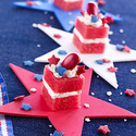 Patriotic Petit Fours